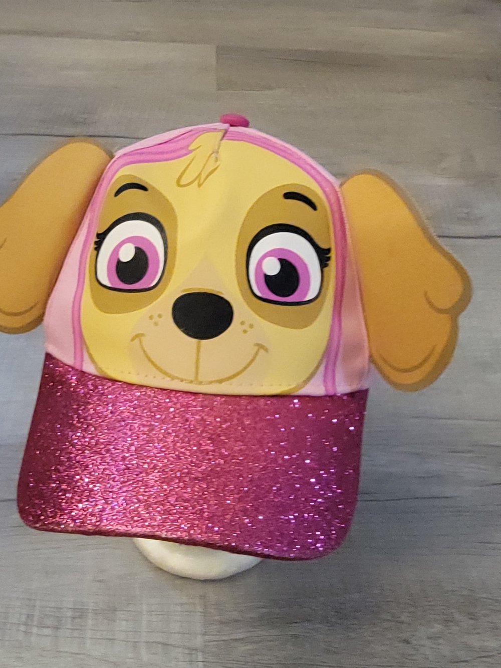 Paw Patrol Pink Glitter Skye Puppy Ear Kids Hat